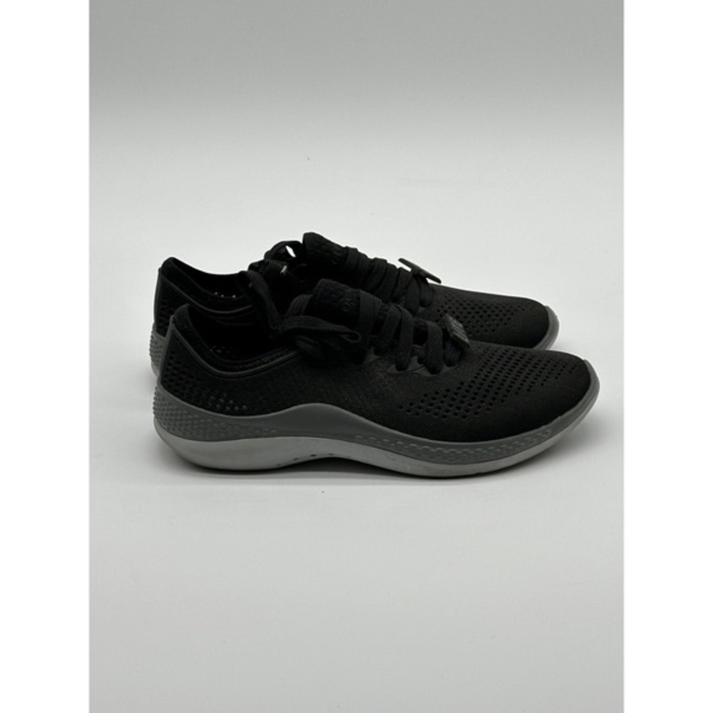 Crocs Women's Literide 360 Pacer‎ Waterproof Sneakers Shoes Size 9 Black Grey